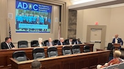 Alabama Department of Corrections Commissioner John Hamm speaks to the Legislature's prison oversight committee.